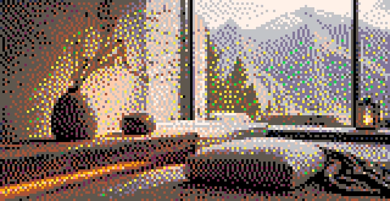 After: PICO-8 Palette Pixel Art